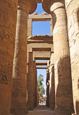 Karnak Temple at Luxor, Egypt clipart