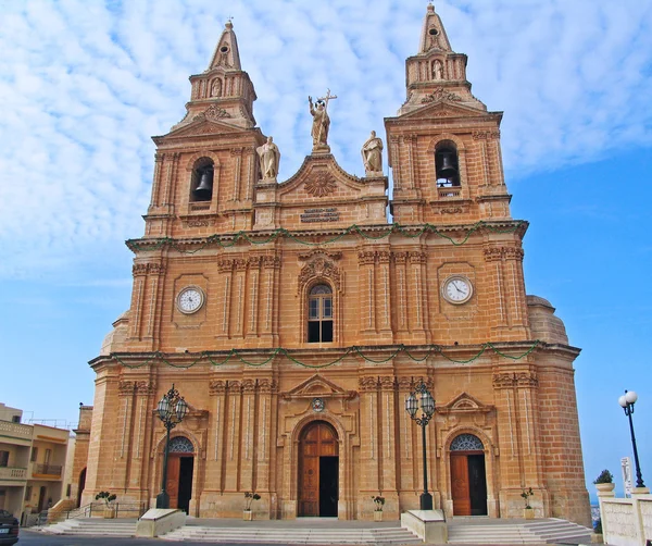 Мальтійська церкви — стокове фото