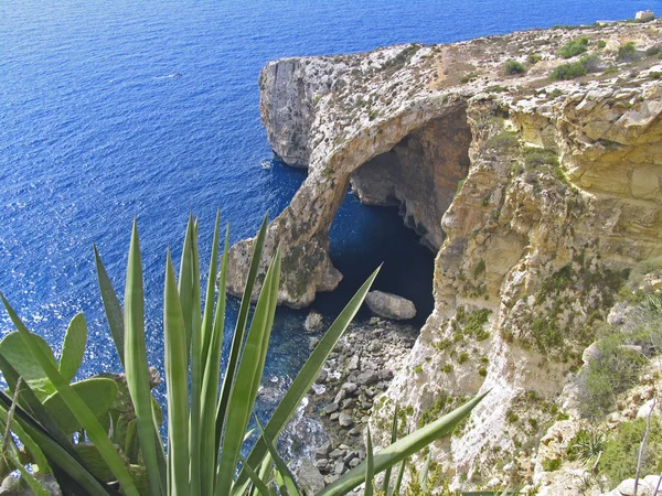 Blue Grotto, Malta — Stockfoto