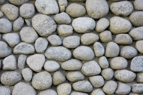Struttura di parete di pietra da fiume — Foto Stock