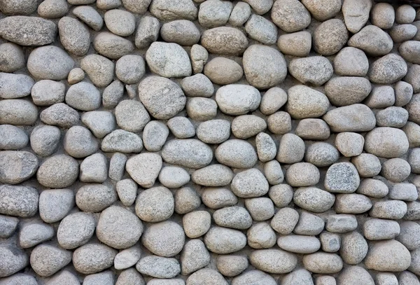 Textura de parede de pedra do rio — Fotografia de Stock