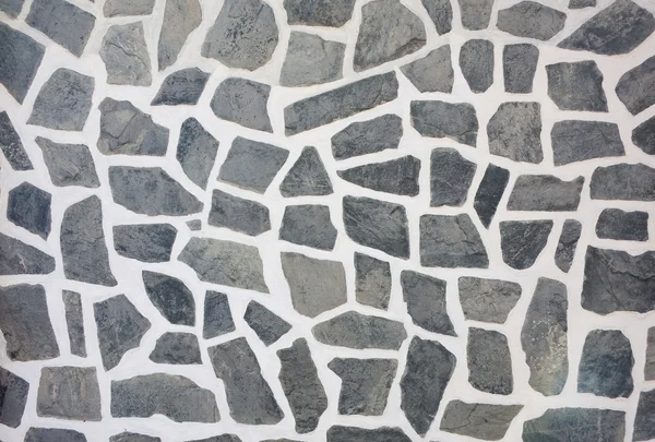 Pedra mosaico parede textura fundo — Fotografia de Stock