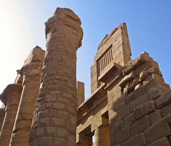 लक्सर, मिस्र में कर्नाक मंदिर — स्टॉक फ़ोटो, इमेज