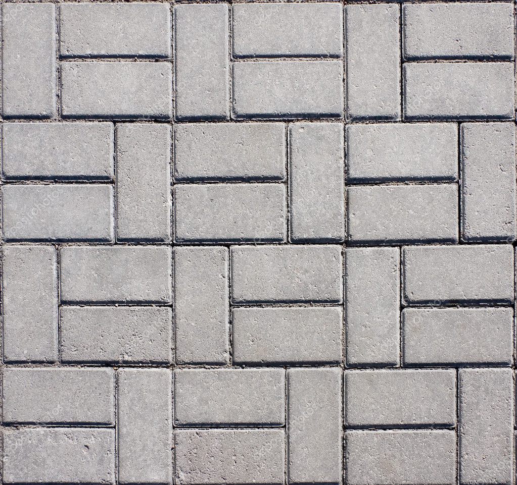 Tiled mosaic concrete pavement — Stock Photo © snowturtle #3322321