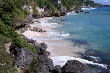 Sahil bali uluwatu Tapınağı hakkında.