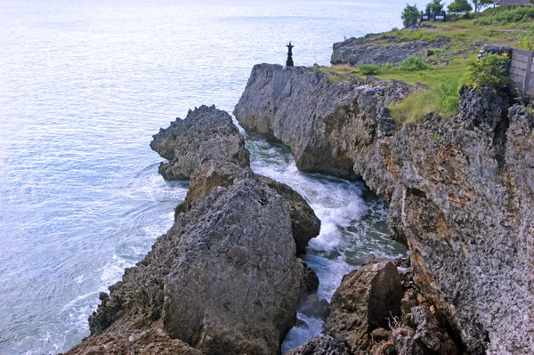 Узбережжя Балі про храму uluwatu. — стокове фото