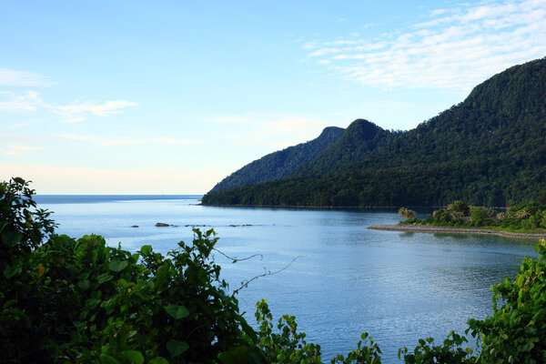Coast of Saravak. Borneo.