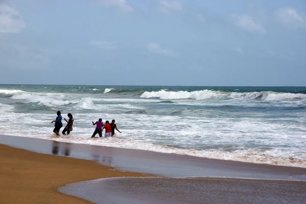 Zachodnim wybrzeżu sri Lanki. Colombo. — Zdjęcie stockowe