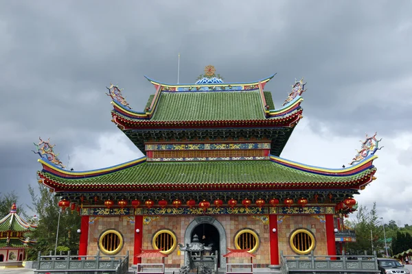 Tempio del Buddismo al Borneo — Foto Stock