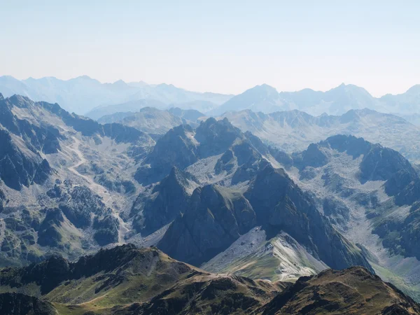 Francouzské Pyreneje hory rozsah — Stock fotografie