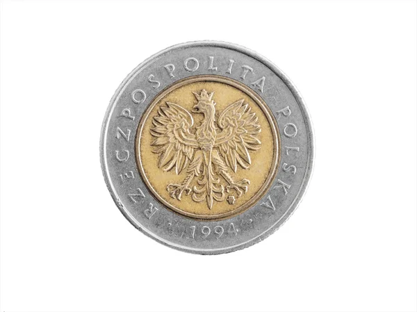 Polnische Münze — Stockfoto