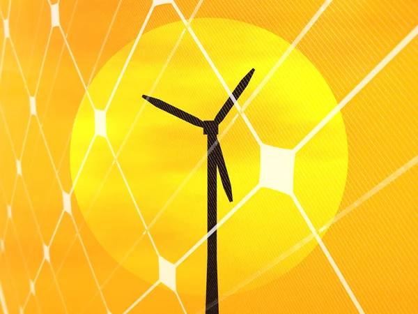 Renewable energy concept — Stock Photo, Image