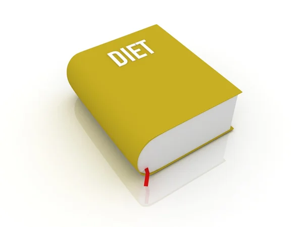 Libro de dieta — Foto de Stock