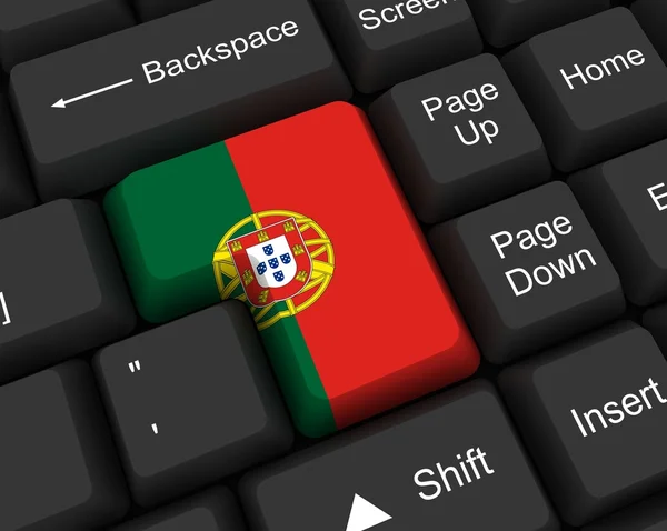 Portugal sleutel — Stockfoto
