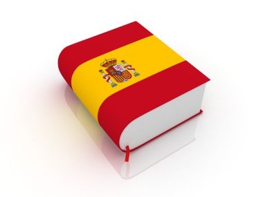 Spanish book clipart