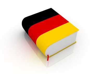 Deutsch book clipart