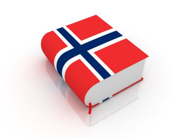 Norway book clipart