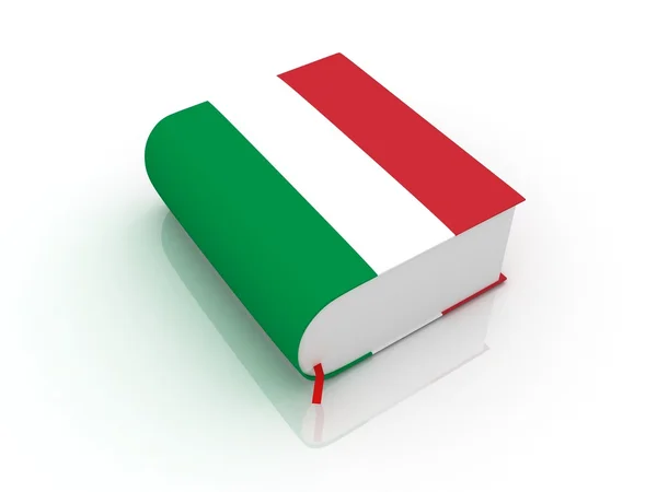 Itálie kniha — Stock fotografie