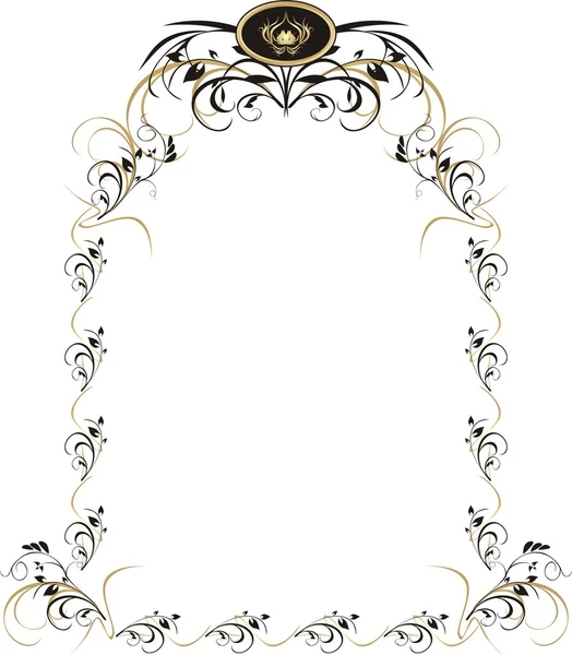 Ornament for frame — Stock Vector