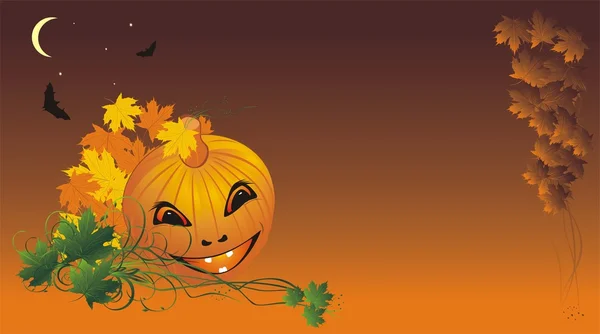 Halloween. Composición abstracta para tarjeta — Vector de stock
