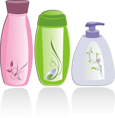 Set for hygiene clipart