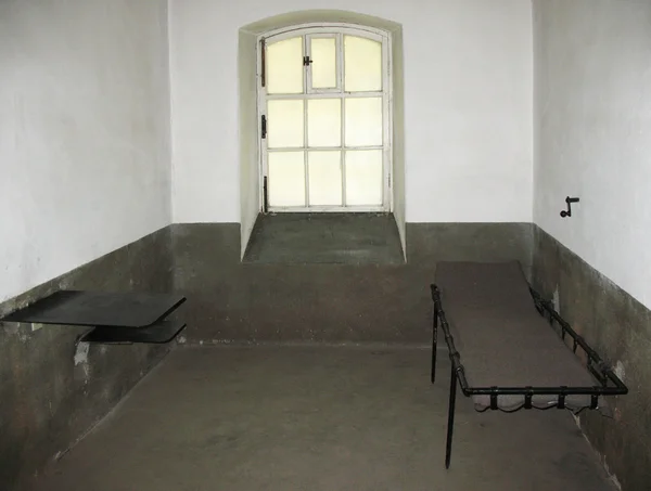 Shlisselburg börtön egyetlen cella Stock Fotó