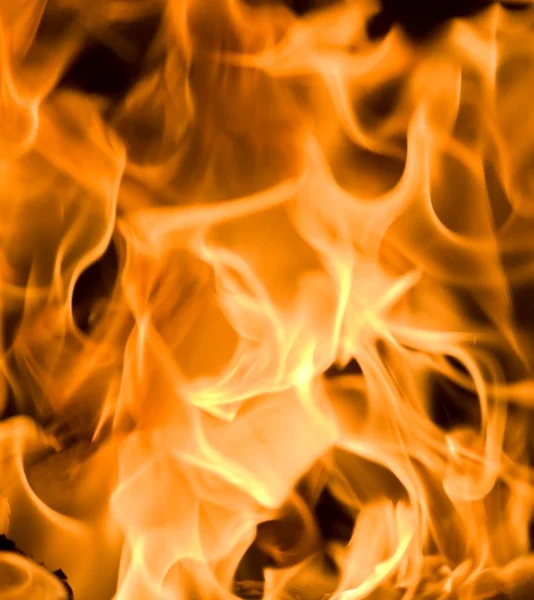 燃烧中的火焰 — 图库照片