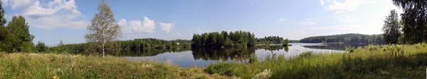 stock image Coast of lake