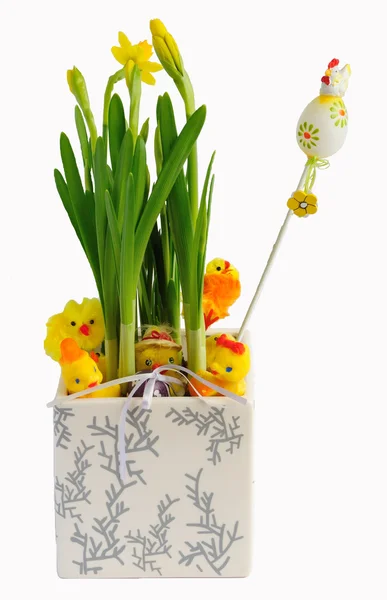 Easter's pot — Stock Photo, Image