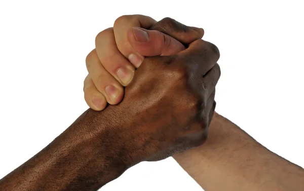 Vänskap utan etniska gränser — Stockfoto