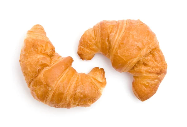 Két croissant — Stock Fotó