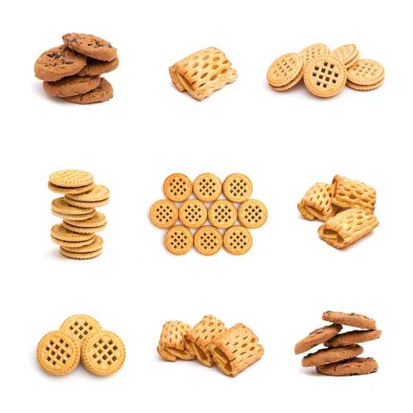 Collage of cookies — Stock Photo, Image