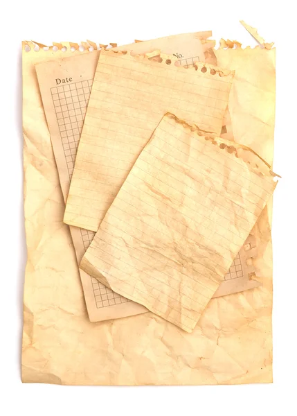 Eski Not kağıtları — Stok fotoğraf