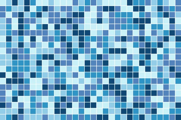 Abstrakcyjne kwadratowe tło mozaiki pikselowej — Wektor stockowy