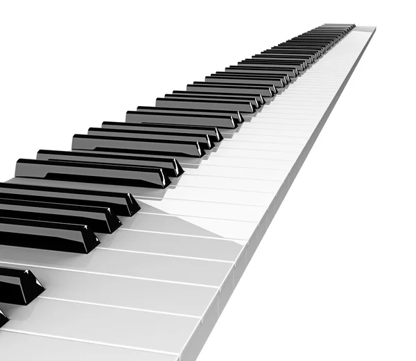 ピアノ キーボード — ストック写真