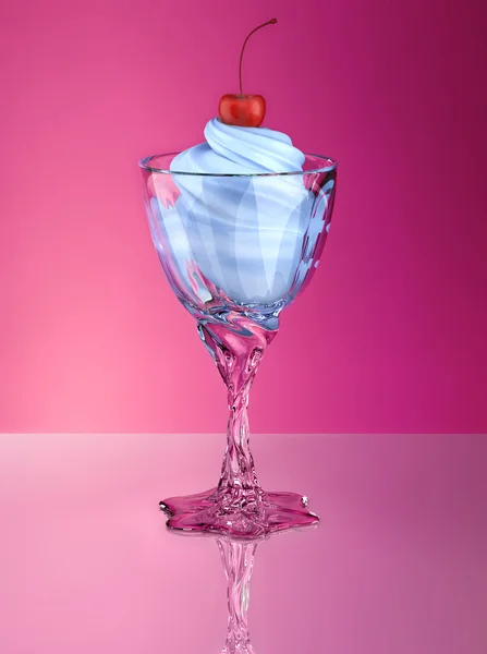 Sininen jäätelö — kuvapankkivalokuva