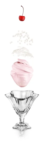 Ice cream creation — Stock Photo, Image