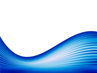 Blue waves clipart