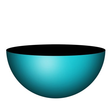 Blue cup clipart