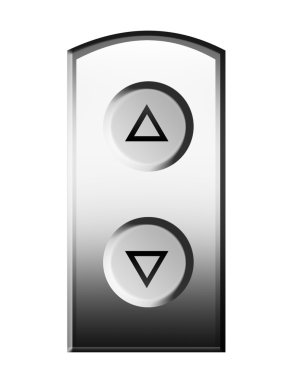 Elevator buttons clipart