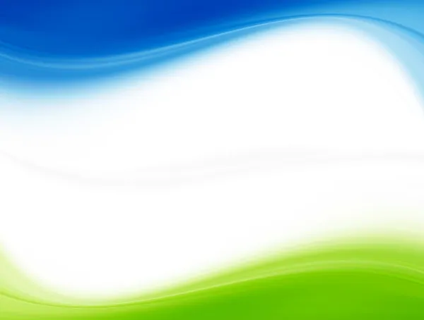Azul e verde — Fotografia de Stock