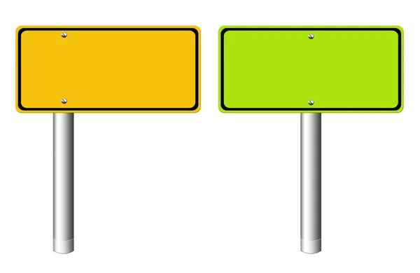 Groen en oranje rechthoeken — Stockfoto