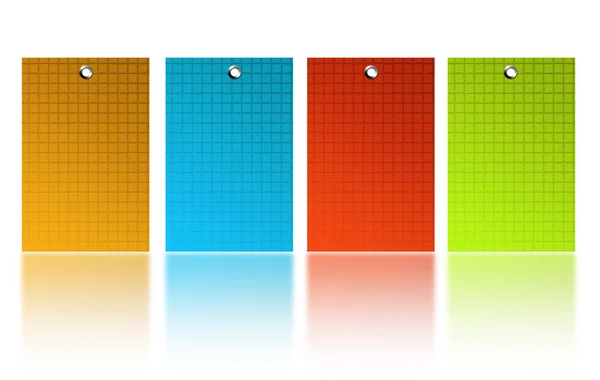 Gekleurde vierkantjes — Stockfoto