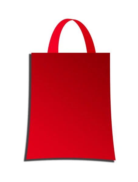 Bolsa vermelha — Fotografia de Stock