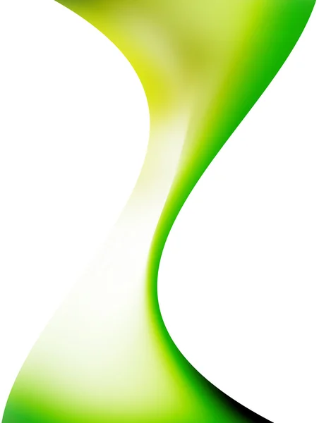 Зеленые кривые — стоковое фото