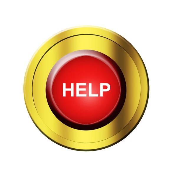 Botón de Ayuda —  Fotos de Stock