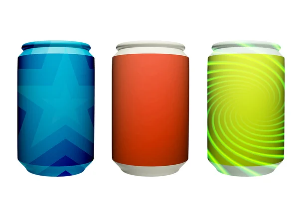 stock image Cans
