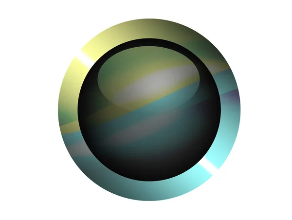 Esfera botón — Foto de Stock