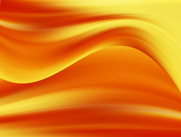 Oranžové vlny — Stock fotografie