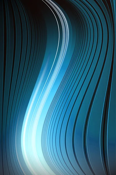 Blue wave bakgrund — Stockfoto
